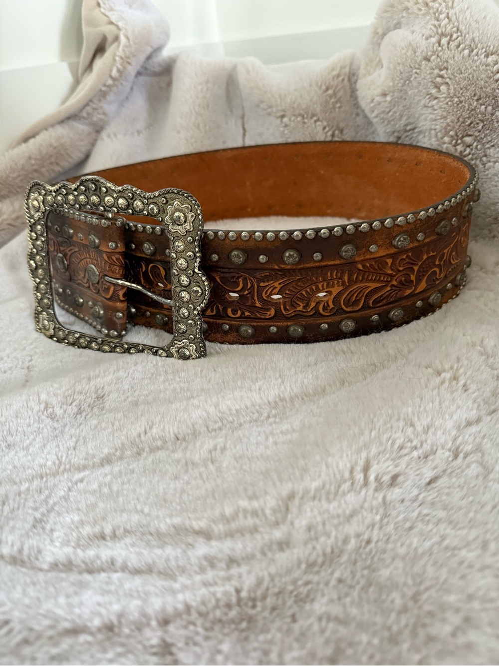 Double J Saddlery B351 Extra Wide Belt - 32” - Picture 7 of 7